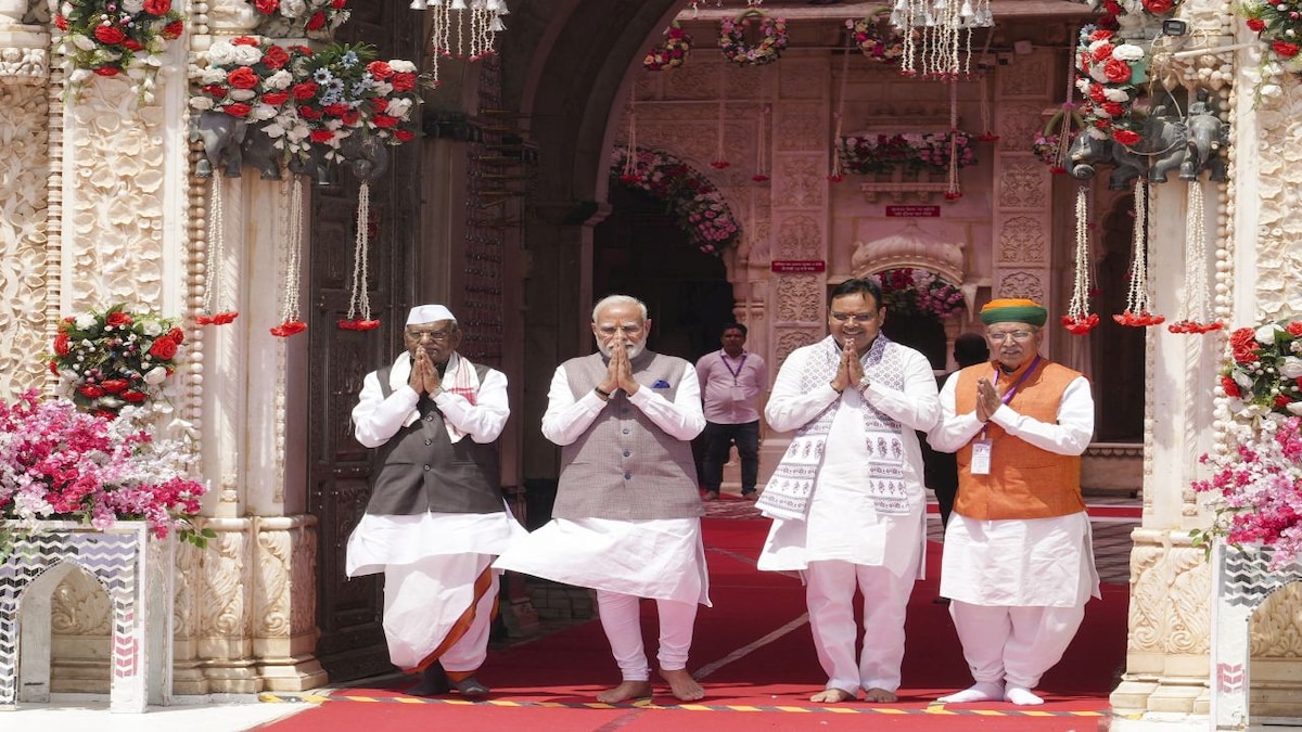 PM Modi in Rajasthan: Prays at rat temple, flags off new trains ...
