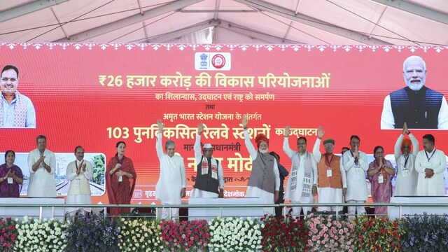 PM Modi in Rajasthan: Prays at rat temple, flags off new trains ...