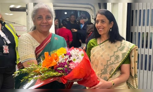 India's Finance Minister Nirmala Sitharaman Attends ADB's 58th Annual Meeting in Milan