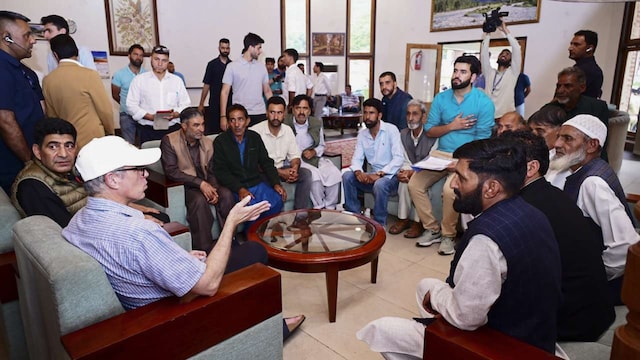 Local hotelier Amir remarked, "This gesture from the Abdullah family is heartening, and we are optimistic that the chief minister’s efforts will aid in reviving tourism in the valley." (Image: PTI) Local hotelier Amir remarked, "This gesture from the Abdullah family is heartening, and we are optimistic that the chief minister’s efforts will aid in reviving tourism in the valley." (Image: PTI)