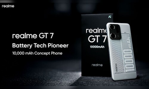Realme Concept Phone Boasts a 10,000mAh Battery