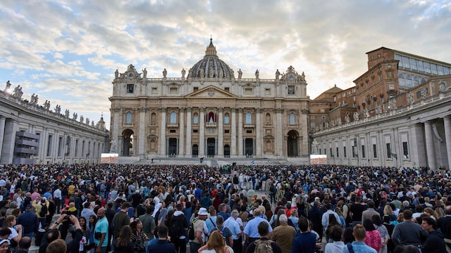 No 1. Country | Vatican City | Size: (0.44 sq km) | The world's smallest sovereign city-state is Vatican City, which functions as the Roman Catholic Church's administrative and spiritual centre. It is the smallest recognised country in the world and is just 0.44 square km in size. It has about 800 inhabitants, and is surrounded by Rome. Bucket-list treasures include the Sistine Chapel with Michelangelo's ceiling, the Vatican Museums, and St Peter's Basilica. (AP Photo/Bernat Armangue) No 1. Country | Vatican City | Size: (0.44 sq km) | The world's smallest sovereign city-state is Vatican City, which functions as the Roman Catholic Church's administrative and spiritual centre. It is the smallest recognised country in the world and is just 0.44 square km in size. It has about 800 inhabitants, and is surrounded by Rome. Bucket-list treasures include the Sistine Chapel with Michelangelo's ceiling, the Vatican Museums, and St Peter's Basilica. (AP Photo/Bernat Armangue)