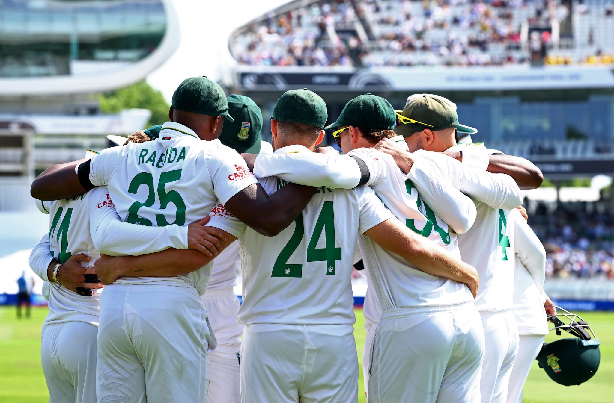 WTC final: Australia and South Africa team observe silence for Air India Crash Victims