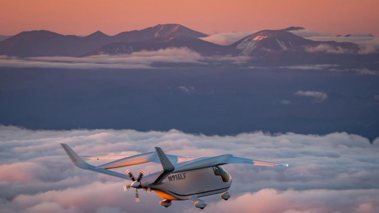 First electric plane, carrying four passengers, flies 130 km at