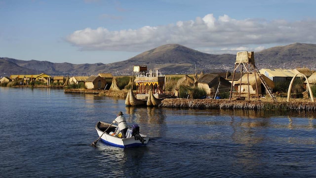 Uros Island, Peru: The Uros people inhabit artificial islands made from totora reeds in Lake Titicaca, which require regular maintenance to prevent them from sinking. This floating community is home to schools and churches built atop reeds. This water-resistant plant is also used for crafting boats, houses, roofs, and more. It’s a fantastic destination for exploring distinct cultures and traditions. Uros Island, Peru: The Uros people inhabit artificial islands made from totora reeds in Lake Titicaca, which require regular maintenance to prevent them from sinking. This floating community is home to schools and churches built atop reeds. This water-resistant plant is also used for crafting boats, houses, roofs, and more. It’s a fantastic destination for exploring distinct cultures and traditions.