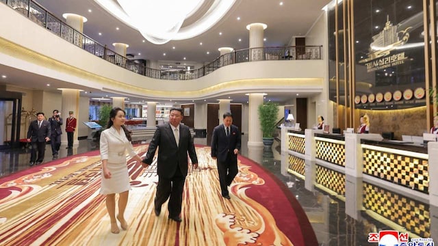 North Korea is preparing to launch a significant coastal tourist destination on July 1, with state media proclaiming it as a pivotal moment for the nation's tourism sector. The Wonsan-Kalma coastal tourism zone, situated on the eastern coast, features accommodations for up to 20,000 visitors. (Image: Reuters) North Korea is preparing to launch a significant coastal tourist destination on July 1, with state media proclaiming it as a pivotal moment for the nation's tourism sector. The Wonsan-Kalma coastal tourism zone, situated on the eastern coast, features accommodations for up to 20,000 visitors. (Image: Reuters)