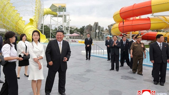The state-owned Korean Central News Agency (KCNA) reports that the resort will offer seaside swimming, recreational sports, and a diverse selection of dining options. (Image: Reuters) The state-owned Korean Central News Agency (KCNA) reports that the resort will offer seaside swimming, recreational sports, and a diverse selection of dining options. (Image: Reuters)