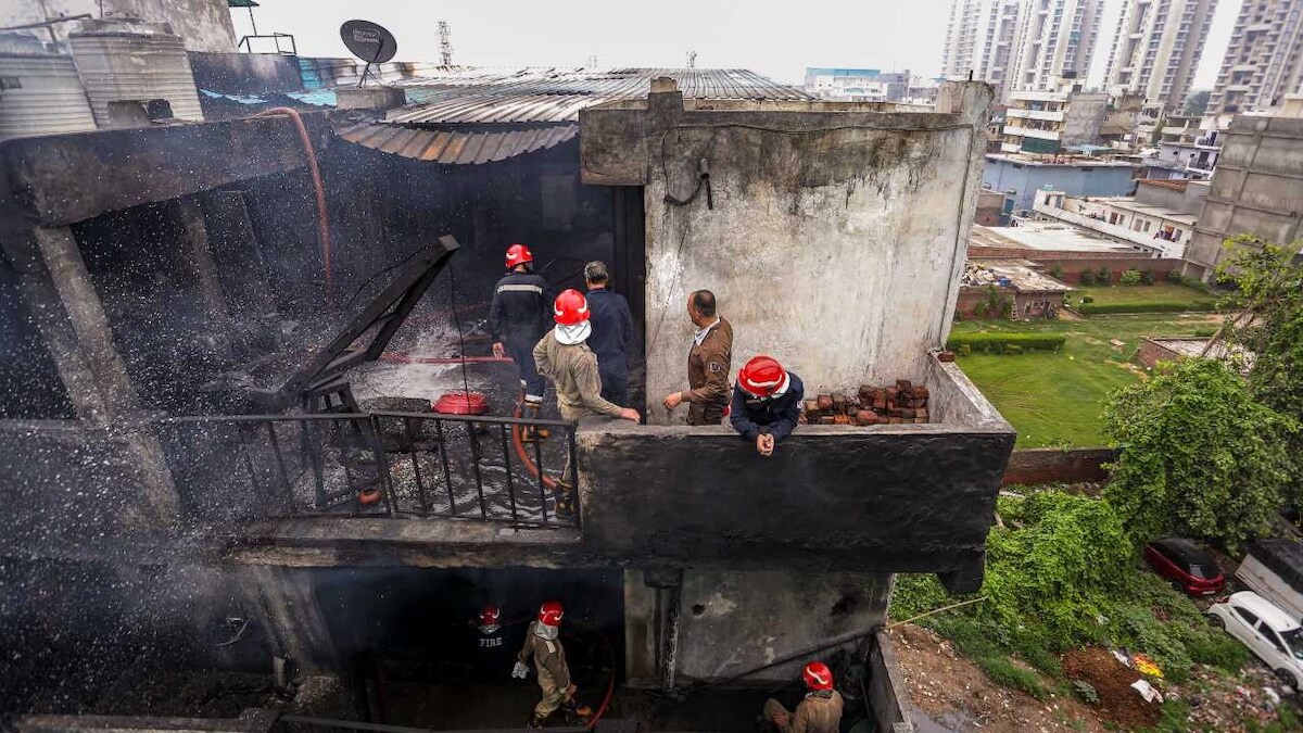 Four dead in massive fire in chemical factory near Delhi's Rithala ...