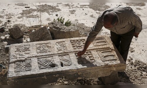 Ancient Tomb Complex Discovered During Syrian Reconstruction