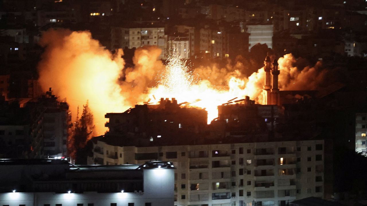 Israeli forces bombard Beirut's southern suburbs
