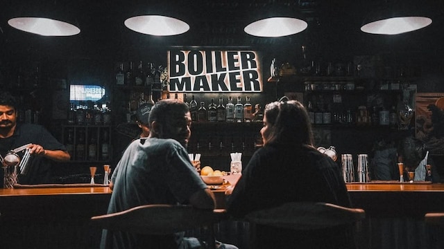 No. 30 – Boilermaker, Goa | At No. 30, Boilermaker brings an American-style barroom spirit to Goa’s vibrant coast, with a touch of local flavour. Famous for its whiskey-forward menu and casual charm, the bar fuses bold pours with inventive pairings. Whether enjoying live music or ocean breezes, it captures Goa’s signature blend of energy and ease. No. 30 – Boilermaker, Goa | At No. 30, Boilermaker brings an American-style barroom spirit to Goa’s vibrant coast, with a touch of local flavour. Famous for its whiskey-forward menu and casual charm, the bar fuses bold pours with inventive pairings. Whether enjoying live music or ocean breezes, it captures Goa’s signature blend of energy and ease.