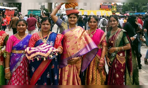 Hyderabad Bonalu Festival Celebrations Draw Crowds, Political Leaders