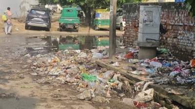 Gurugram garbage./Image X