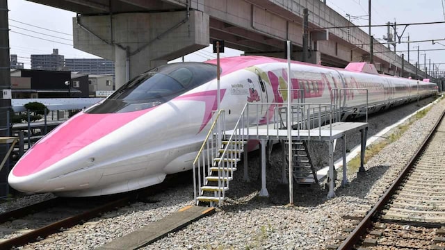 No 6. | Train name: JR Shinkansen | Country: Japan | Top speed: 320 km per hour | Japan’s Shinkansen, famously known as the bullet train, revolutionised high-speed rail travel when it debuted in 1964. Designed to connect distant cities with Tokyo’s economic hub, it remains a global benchmark for speed, safety, and punctuality. (Representational image: Reuters) No 6. | Train name: JR Shinkansen | Country: Japan | Top speed: 320 km per hour | Japan’s Shinkansen, famously known as the bullet train, revolutionised high-speed rail travel when it debuted in 1964. Designed to connect distant cities with Tokyo’s economic hub, it remains a global benchmark for speed, safety, and punctuality. (Representational image: Reuters)