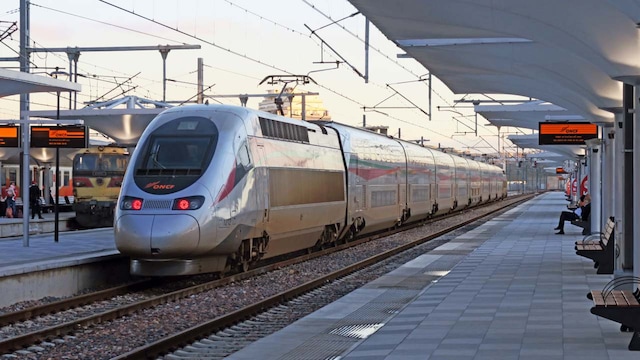 No 7. Train name: ONCF Al Boraq | Country: Morocco | Top speed: 320 km per hour | Launched in 2018 after nearly a decade of planning, Morocco’s Al Boraq became Africa’s first high-speed railway. Developed in partnership between Morocco’s ONCF and France’s Alstom, it links Tangier with Casablanca in under two hours. No 7. Train name: ONCF Al Boraq | Country: Morocco | Top speed: 320 km per hour | Launched in 2018 after nearly a decade of planning, Morocco’s Al Boraq became Africa’s first high-speed railway. Developed in partnership between Morocco’s ONCF and France’s Alstom, it links Tangier with Casablanca in under two hours.