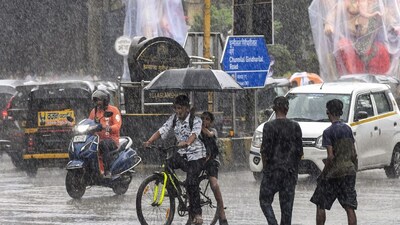 Mumbai rains./PTI
