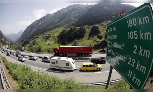 Switzerland Debates Fees for Foreign Drivers to Ease Congestion