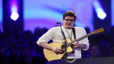 John Mayer performs during the MusiCares Persons of the Year gala honoring the Grateful Dead in Los Angeles, California, U.S., January 31, 2025. REUTERS/Mario Anzuoni