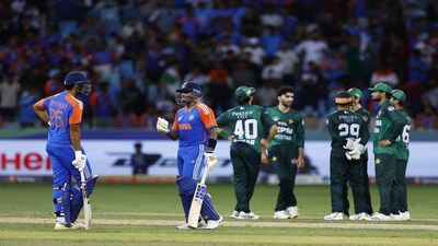 India is set to lock horns with Pakistan in an Asia Cup final for the first time in the tournament's history when the two sides square off in Dubai on Sunday. It has been a high-octane tournament where the Men in Blue have triumphed over the arch-rivals twice already. With fireworks promised in the upcoming summit clash, here's a brief look at some of the most controversial fixtures between the two teams in the past. (Image Source: Reuters)