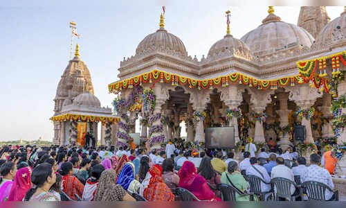Akshardham Temple Inaugurated in Jodhpur After Seven-Year Wait