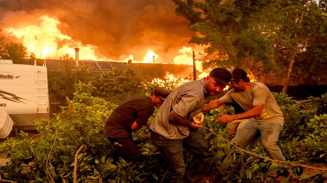 California wildfire burns historic Chinese Camp homes from Gold Rush ...