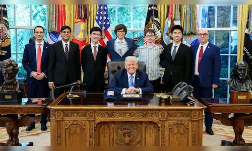 Trump Photo Sparks Debate Over Immigrant Scientists