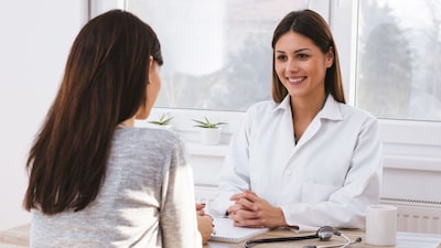 Consult With A Doctor: Consulting a doctor offers personalised advice to manage health through seasonal changes by tailoring recommendations for nutrition, hydration, hygiene, exercise, and sleep to your individual needs. Doctors can also address specific health concerns, helping you optimise your well-being year-round. (Image: Canva)