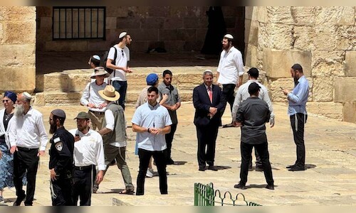 Record Number of Jews Visit Temple Mount in Jerusalem