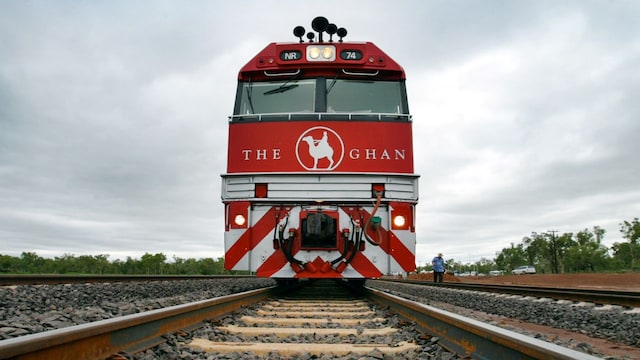 No 5. The Ghan, Australia | It takes you through the heart of the Australian Outback. The route traverses red deserts, rugged landscapes and ancient gorges. Passengers can also spot kangaroos and emus on the way. It is one of the most luxurious trains that offers fine dining and modern cabins. No 5. The Ghan, Australia | It takes you through the heart of the Australian Outback. The route traverses red deserts, rugged landscapes and ancient gorges. Passengers can also spot kangaroos and emus on the way. It is one of the most luxurious trains that offers fine dining and modern cabins.