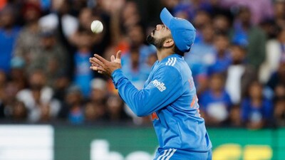 Virat Kohli catch./AP