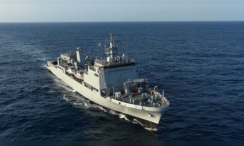 Indian Navy Commissions Indigenous Survey Ship INS Ikshak