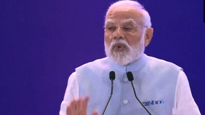 PM Modi at ESITC./Image X