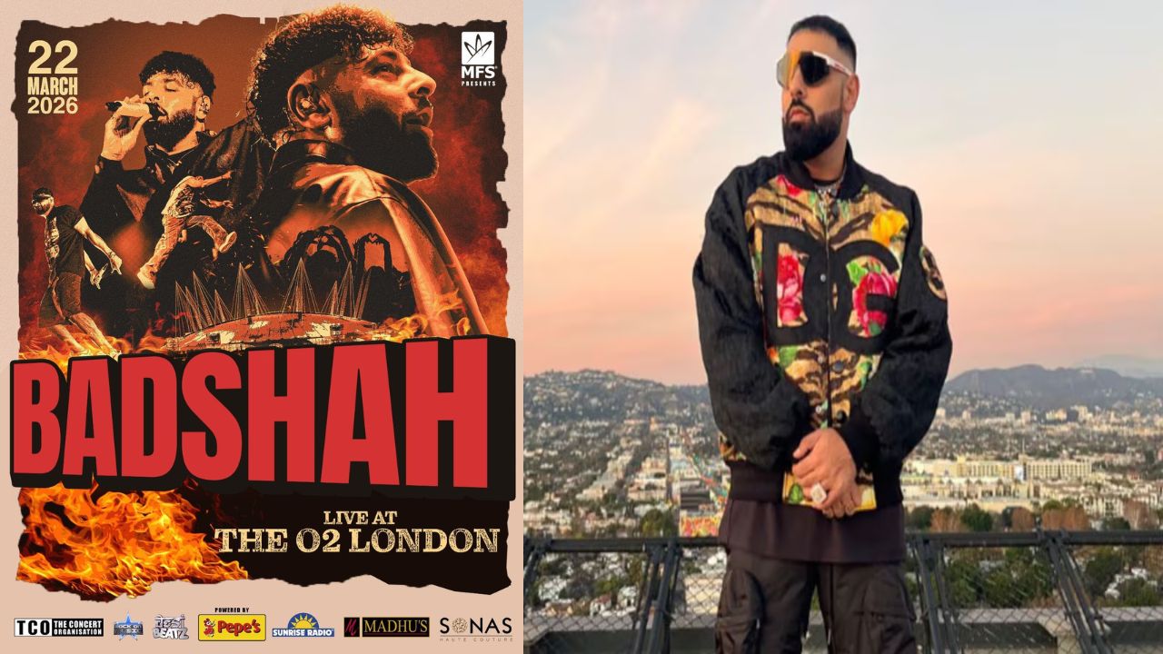 Badshah to headline The O2 in March 2026, first Indian rapper to lead a  full-scale show at the venue - CNBC TV18