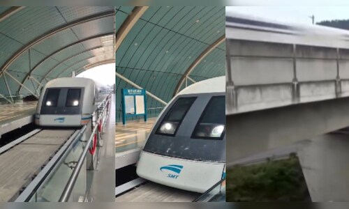Japan's 310mph Maglev Train Leaves Spectators Astonished