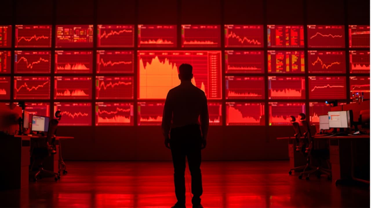 Stock Market Highlights: Sensex drops over 1,000 points; IT rout drags Nifty below 25,500