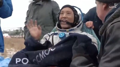 NASA ISS landing./Image X