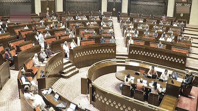 **EDS: THIRD PARTY IMAGE, SCREENGRAB VIA SANSAD TV** New Delhi: Members of the Rajya Sabha during the Winter session of Parliament, in New Delhi, Wednesday, Dec. 17, 2025. (Sansad TV via PTI Photo) (PTI12_17_2025_000224B)