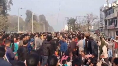 Rishikesh protest./Image X