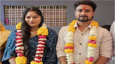 Sonam Raghuvanshi and Raja Raghuvanshi (Photo via News18)
