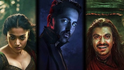 Thamma | Prime Video |  Following its theatrical release, the supernatural comedy thriller is streaming on Prime Video. It stars Ayushmann Khurrana, Rashmika Mandanna, and Nawazuddin Siddiqui in pivotal roles. Set in a mythical world, the film follows the story of Alok (Ayushmann), who is humanity’s last hope. (Image X)