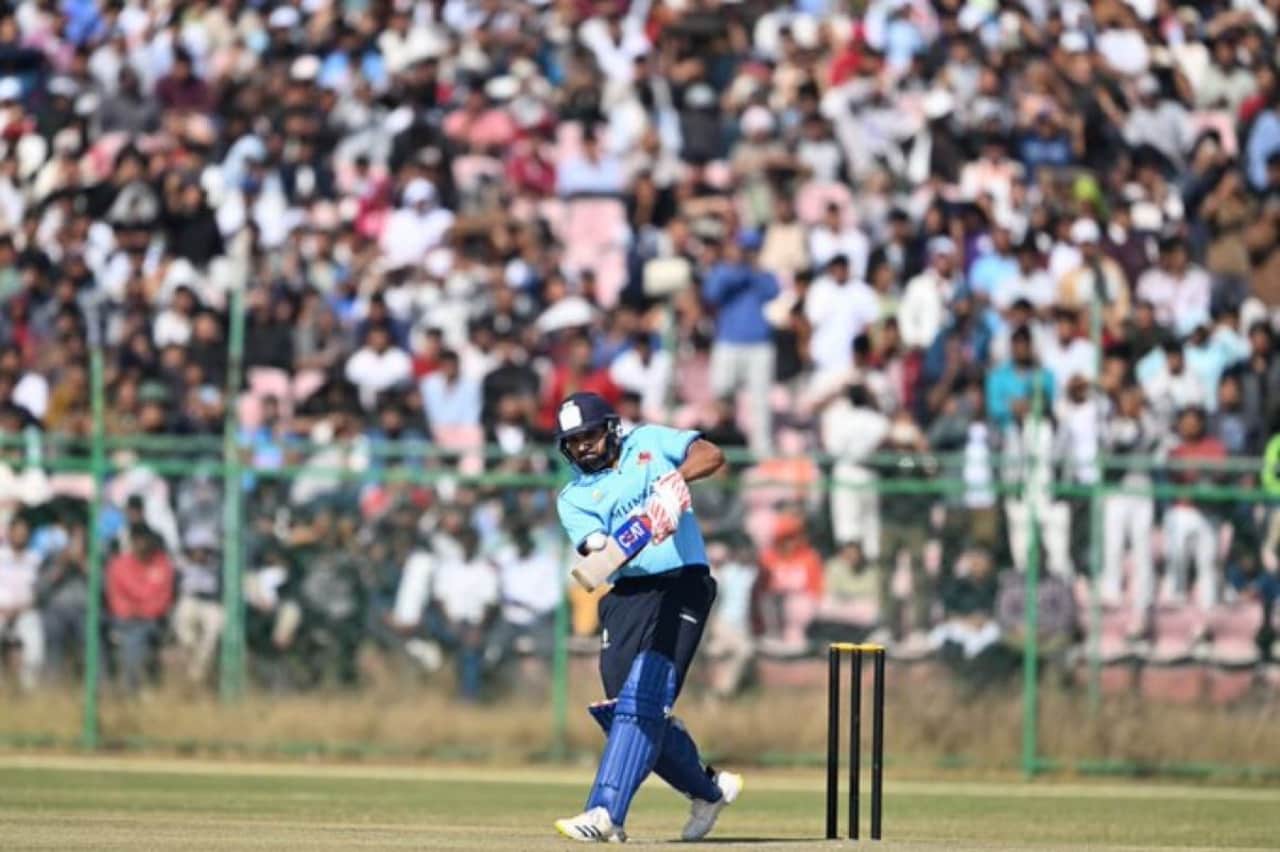 Vijay Hazare Trophy: Rohit Sharma scores 94-ball 155 to power Mumbai's resounding win vs Sikkim