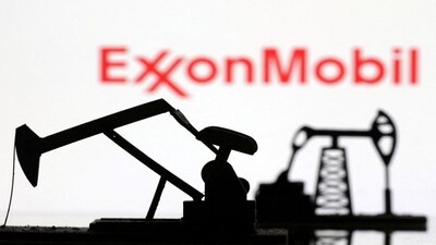 FILE PHOTO: ExxonMobil logo is seen in this illustration taken, October 6, 2023. REUTERS/Dado Ruvic/Illustration/File Photo