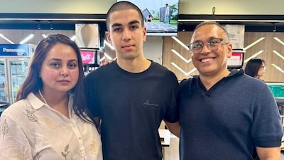 Aditya Rohini Acharya's son enlists for the Basic Military Training (BMT) in Singapore./Image X @rohini acharya 