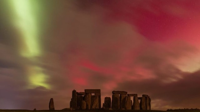 Aurora Borealis. (Image X@St0nehenge)