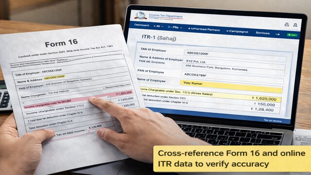 How To File Form 16 Form 16 decoded: How to check salary, TDS details and file income tax ...