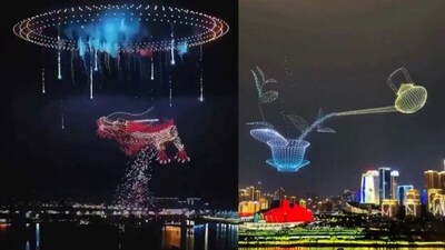 China drone show./Image X