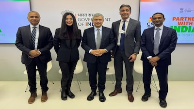 Davos 2026, World Economic Forum 2026, Ashwini Vaishnaw, Ashwini Vaishnaw Davos, AI, AI infra, Davos AI, TCS CEO K Krithivasan, Infosys CEO Salil Parekh, Wipro Executive Chairman Rishad Premji, Cisco’s President Chief Product Officer Jeetu Patel, RPG Group Vice Chairman Anant Goenka, ReNew Power CEO Sumant Sinha, AI conversation Davos, WEF Annual Meeting, Global Leaders Summit, Davos Switzerland, India at Davos, Global Economic Forum