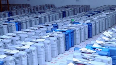 EVMs//Image Election Commission.