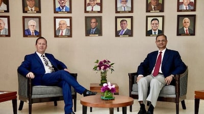 US Ambassador Sergio Gor Visits Mumbai, Meets RBI Governor, Tata Sons Chairman, CM Fadnavis