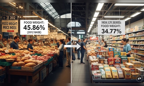 New CPI series sees food weight at 34.77%, beverages at 1.77%